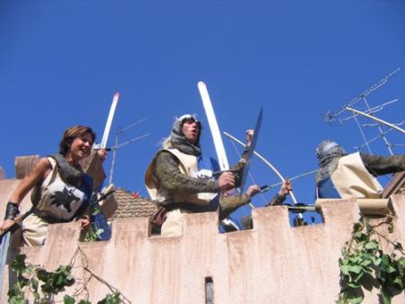 La d&eacute;fense des remparts...